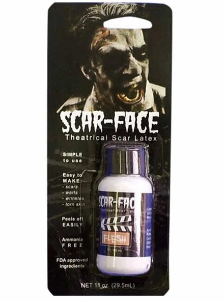 Scar Face 29ml Theatrical Liquid Latex - Main Image