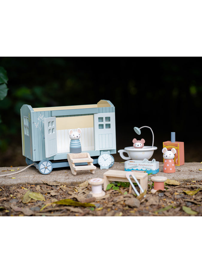 Secret Meadow Shepherds Hut Childrens Wooden Toy Set - Lifestyle Image 3