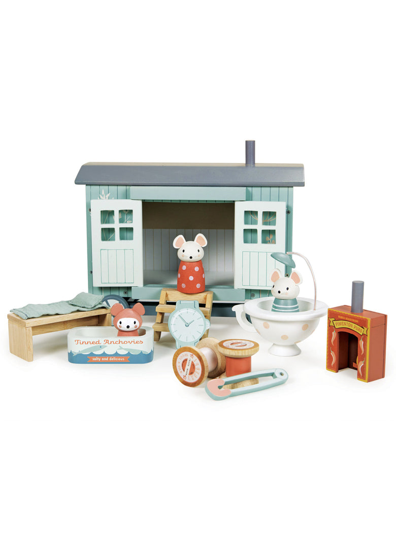 Secret Meadow Shepherds Hut Childrens Wooden Toy Set - Main Image