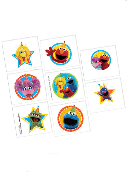 Sesame Street Temporary Tattoos - Main Image