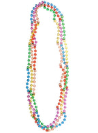 Image of 3 Pack Metallic Rainbow Beaded Necklaces