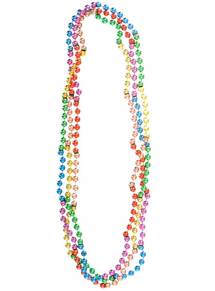 Image of 3 Pack Metallic Rainbow Beaded Necklaces