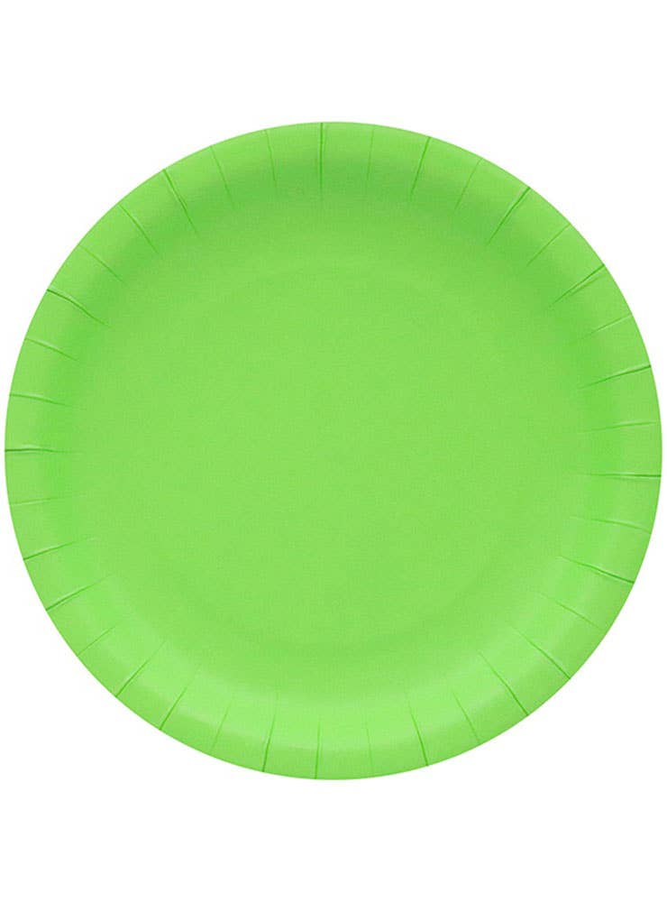 Image of Shamrock Green 10 Pack 23cm Paper Plates
