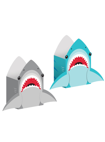 Shark Party 8 Pack 20cm Paper Party Favour Bags – Main Image
