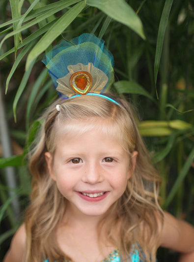 Shimmer Girls Peacock Tutu Costume - Lifestyle Image 9
