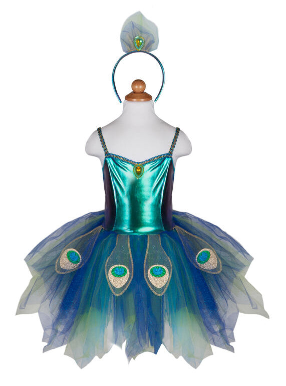 Shimmer Girls Peacock Tutu Costume - Main Image