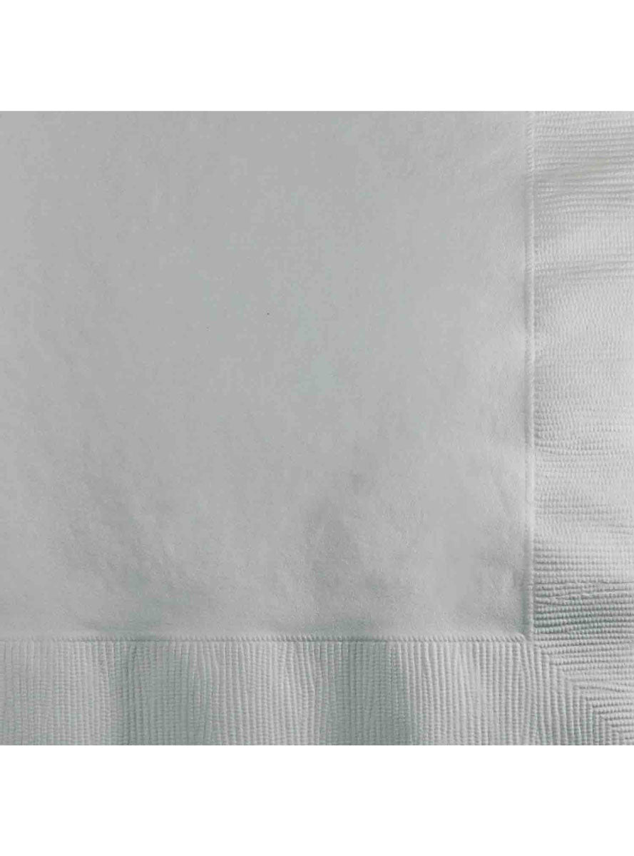 Shimmering Silver 50 Pack Lunch Napkins – Main Image