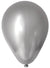 Image of Silver Chrome 10 Pack 30cm Latex Balloons