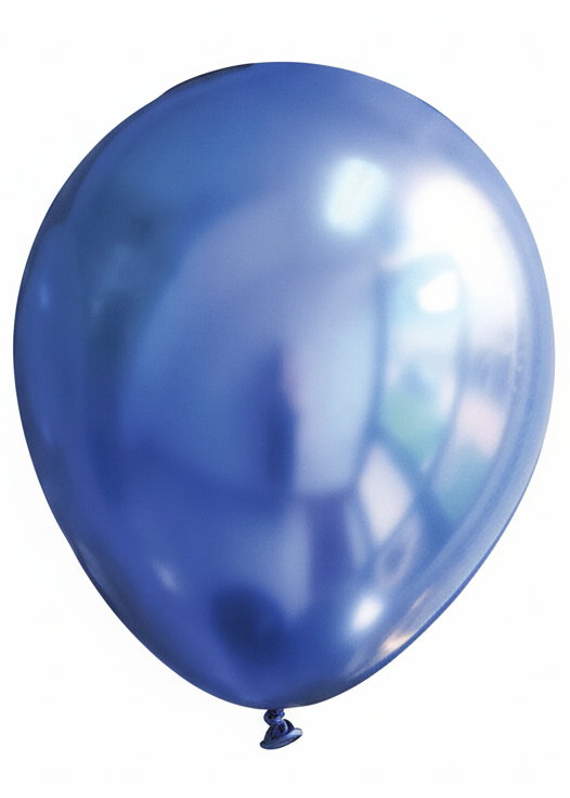Metallic Blue 30cm Latex Balloon