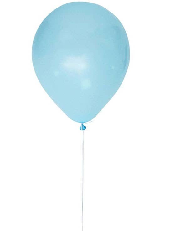 Image of Sky Blue 25 Pack 30cm Latex Balloons