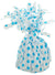 Image of White and Blue Polka Dot Balloon Weight