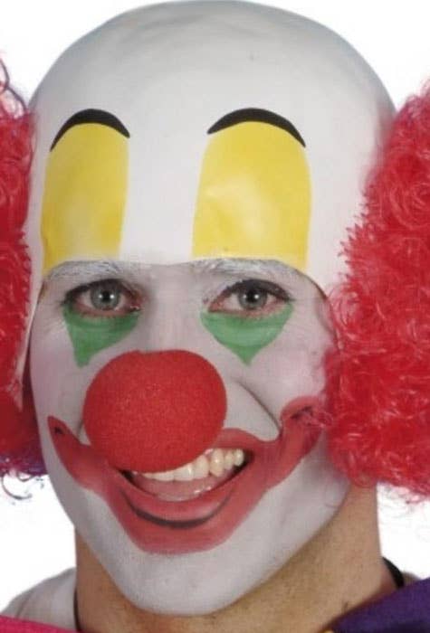 Red Slip on Sponge Clown Nose Main Image