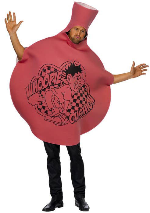 Novelty Whoopee Cushion Costume For Adults - Front Image