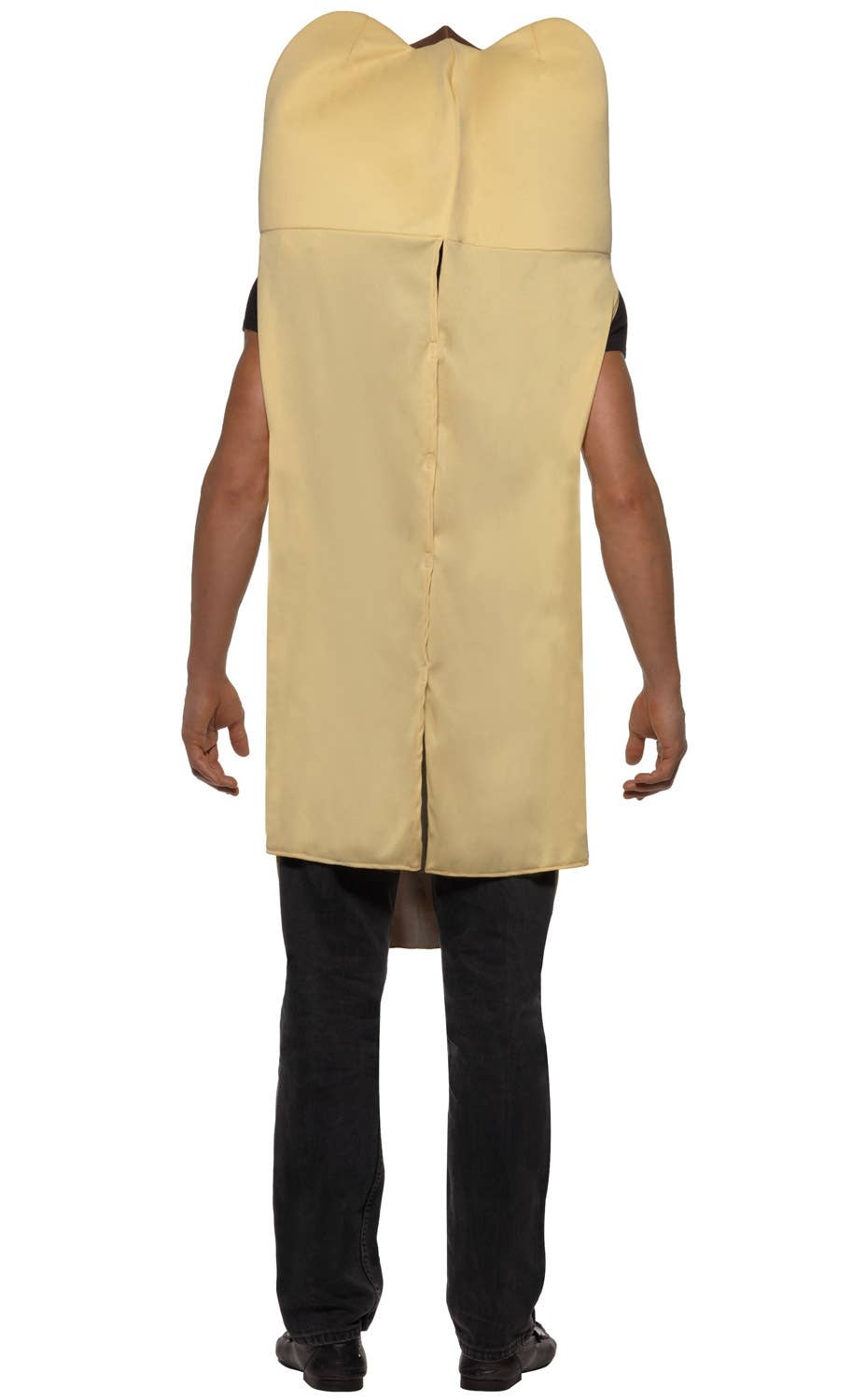 Giant Human Hot Dog Adult's Funny Costume Back View
