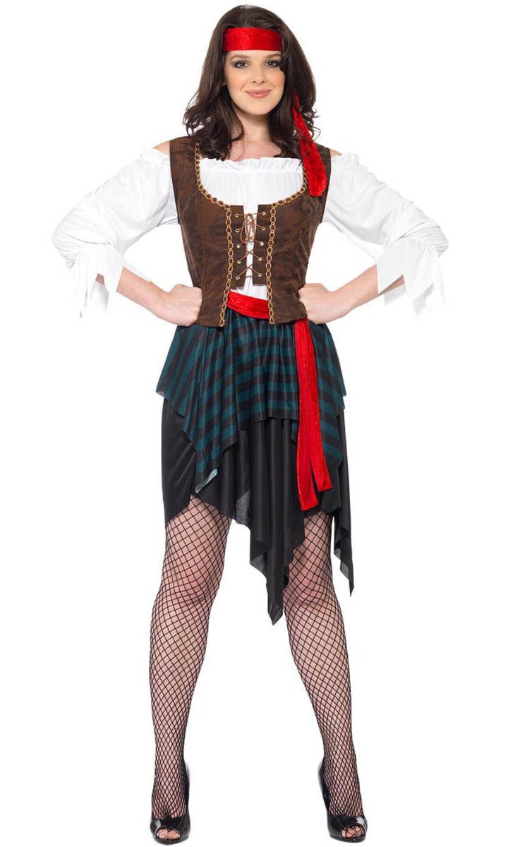 Buccaneer Pirate Costume for Women | Womens Pirate Dress Up Costume