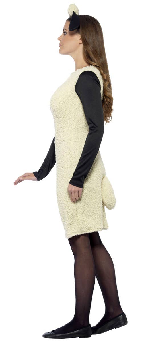 Women's Shaun the Sheep Fancy Dress Costume Side View