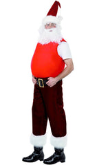 Men's Santa Claus Belly Stuffer Christmas Costume Accessory Main Image