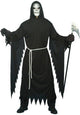 Classic Black Grim Reaper Men's Halloween Costume - Front Image