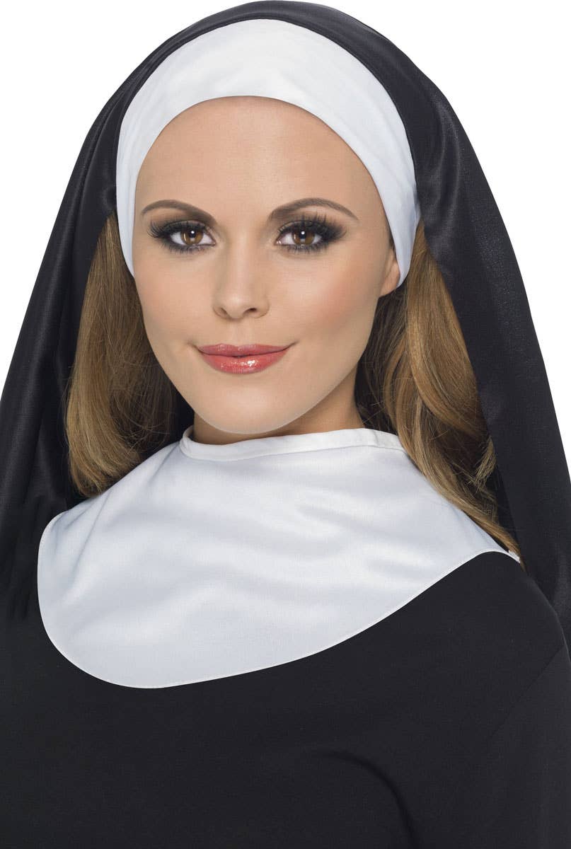 Women's Nun Religious Costume Accessory Kit Main Image