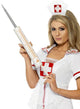 Novelty Oversized Syringe Costume Accessory - Main Image