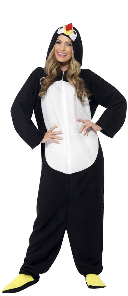 Happy Feet Men's or Womens Penguin Costume Main Image