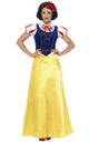 Women's Fairytale Snow White Fancy Dress Costume Front View