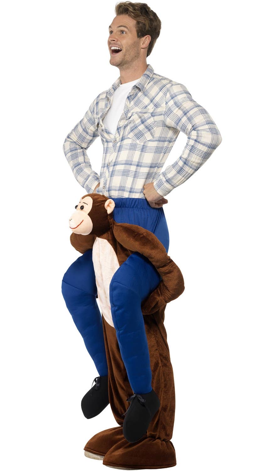 Ride On Monkey Novelty Piggyback Dress Up Costume Side