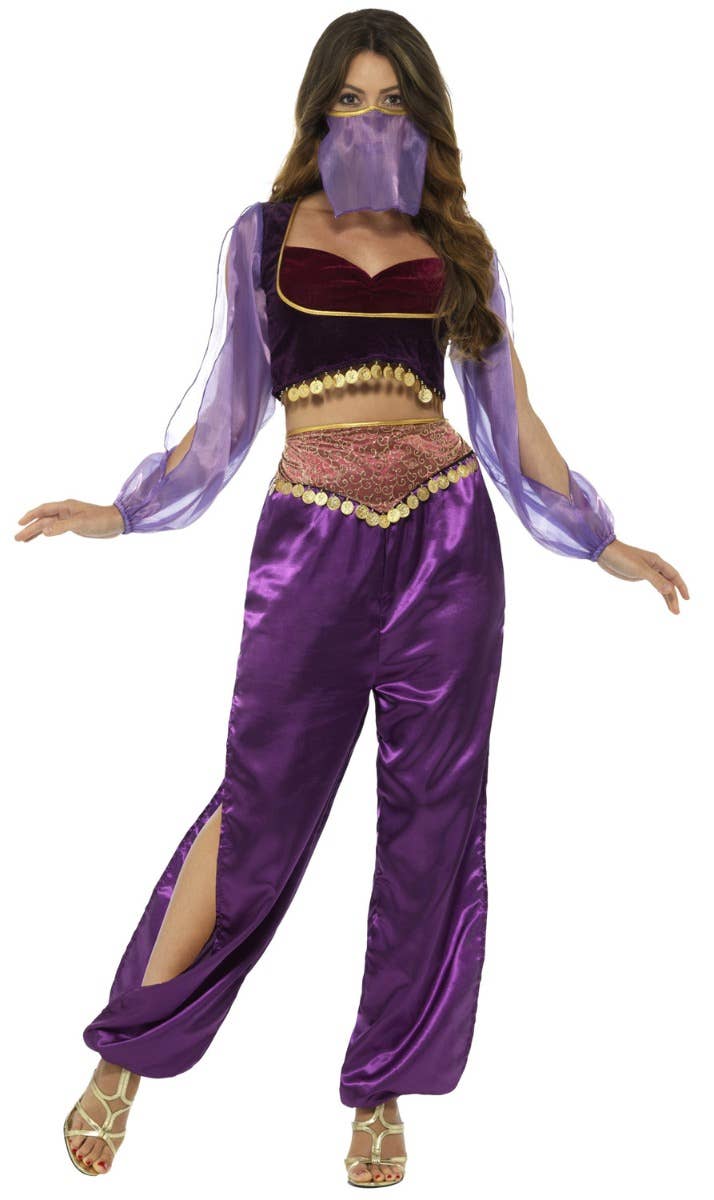 Women's Sexy Arabian Princess Costume - Front Image