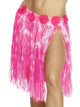 Short Pink Hawaiian Costume Hula Skirt for Women
