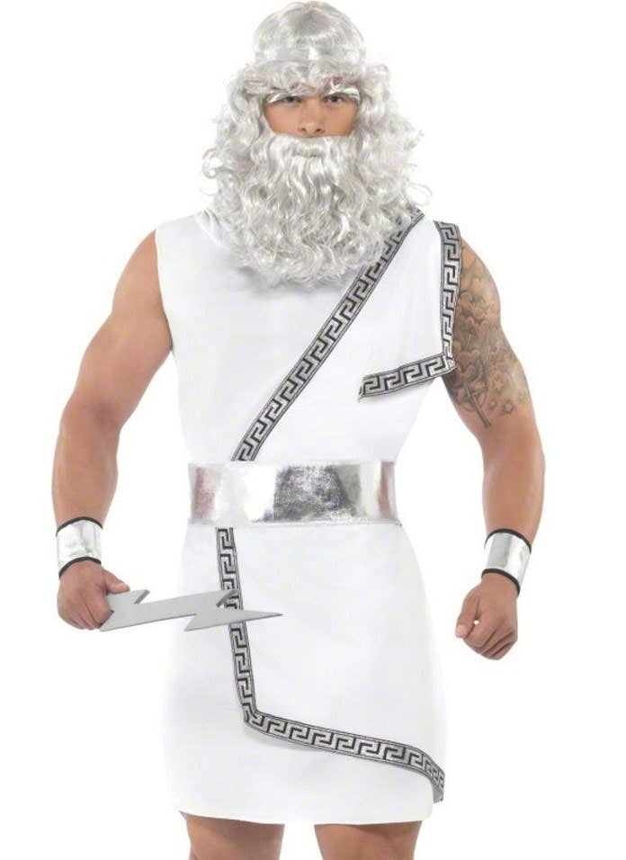 Mens Greek God Costumes, Mens Zeus Fancy Dress Costume