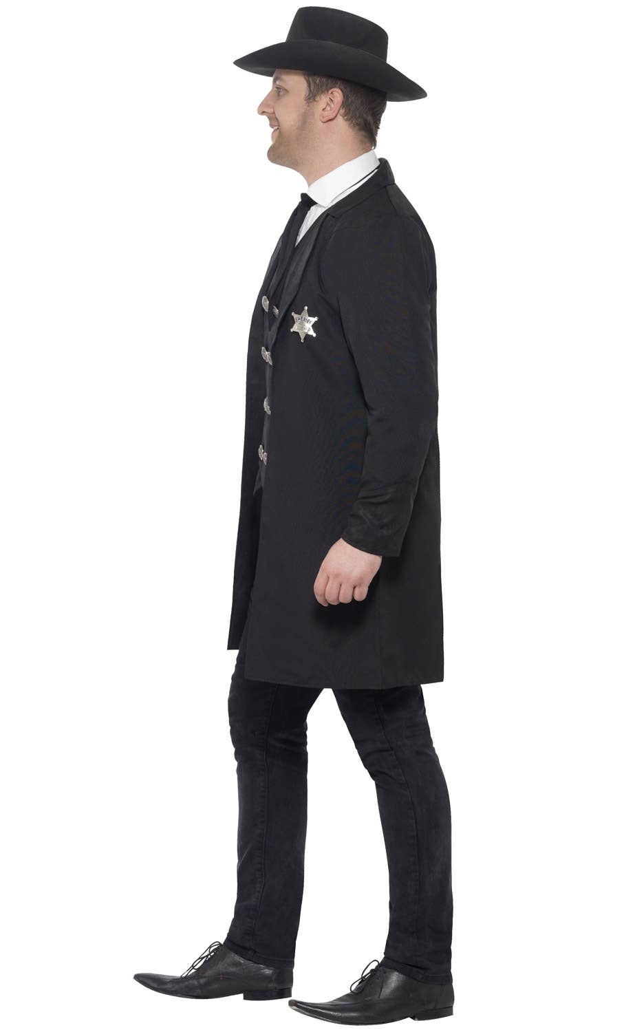 Plus Size Men's Western Sheriff Costume Image 3