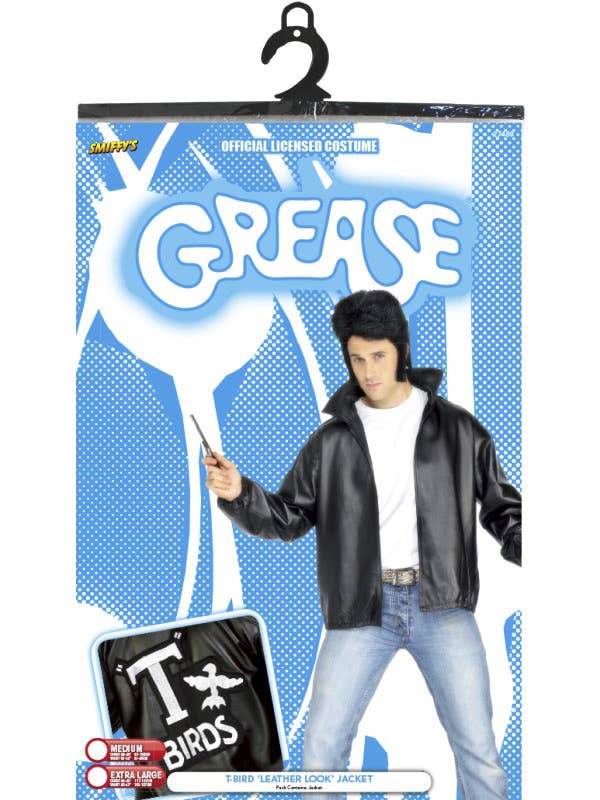Men's T-Birds Grease Fancy Dress Costume Jacket Alternative