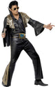 Elvis Presley Men's Black King Of Rock Costume Front