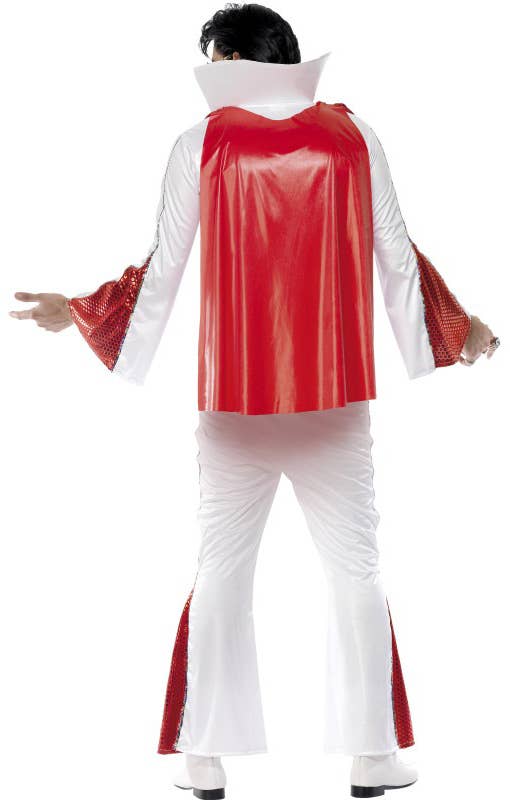 Men's Elvis Rock Star Men's Fancy Dress Costume Back
