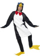 Novelty Adult's Penguin Costume with Bow Tie - Front Image