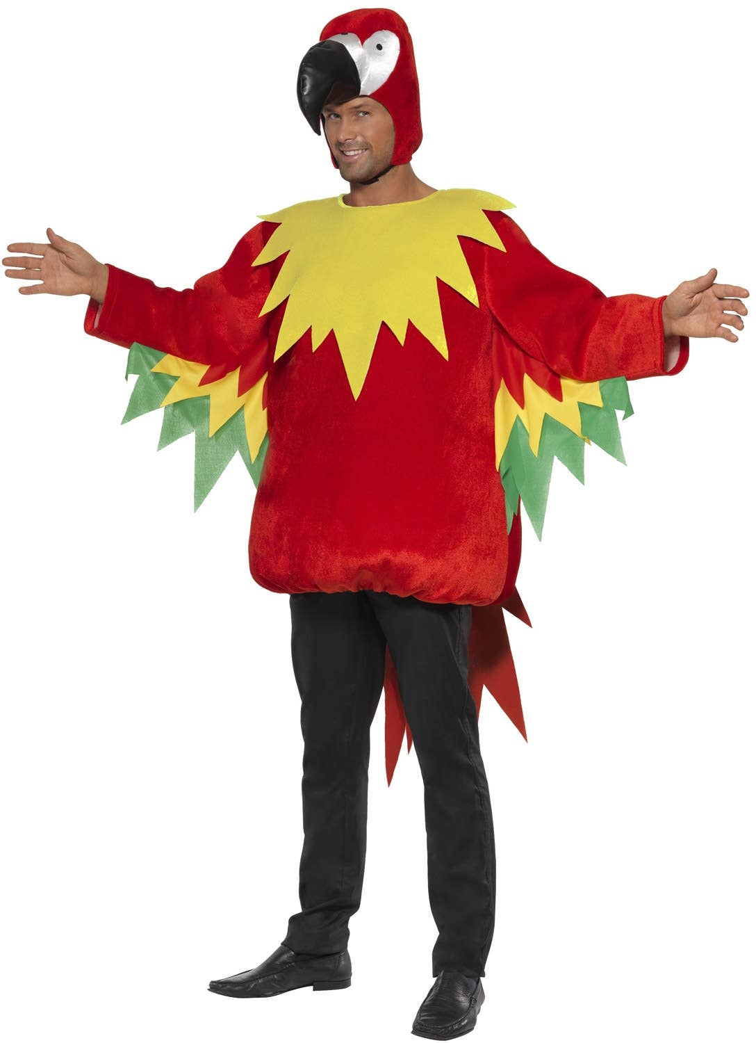 Tropical Polly Parrot Costume for Adults Main Image