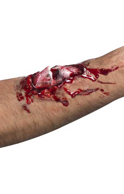 Latex Broken Bone Special Effects Halloween Prosthetic
