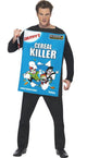 Novelty Foam Cereal Killer Men's Halloween Costume - Front Image