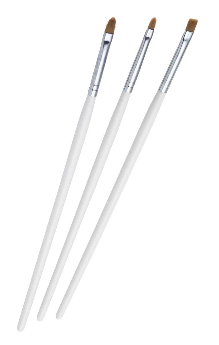 Set of Three Halloween Make-Up Brushes