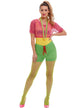 Let's Get Physical 80's Aerobic Workout Women's Costume - Main Image