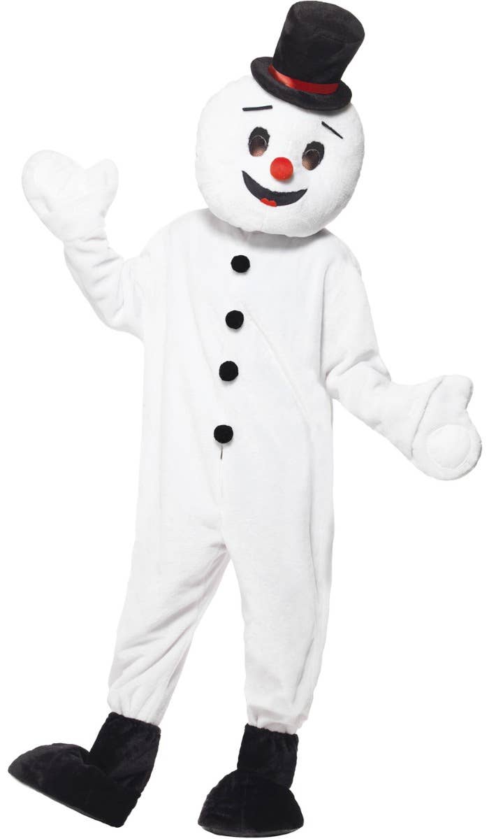 Adults Christmas Snowman Mascot Costume CHRISTMAS COSTUMES