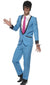 Blue Buddy Holly Teddy Boy 1950's Rock And Roll Men's Fancy Dress Costume Main Image