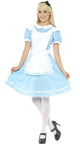 Women's Wonder Princess Alice in Wonderland Fairytale Costume Front Image