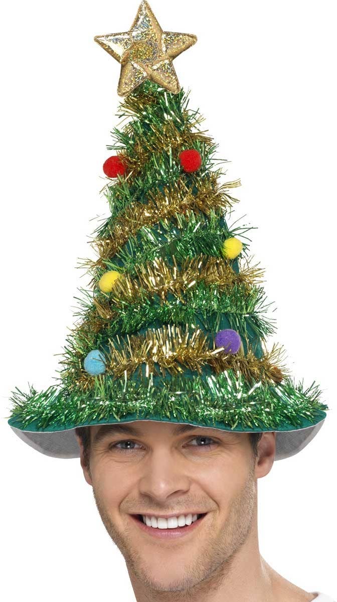 Novelty Christmas Tree Hat Costume Hat Alternate Image