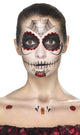 Women's Sugar Skull Day of the Dead Costume Makeup Kit