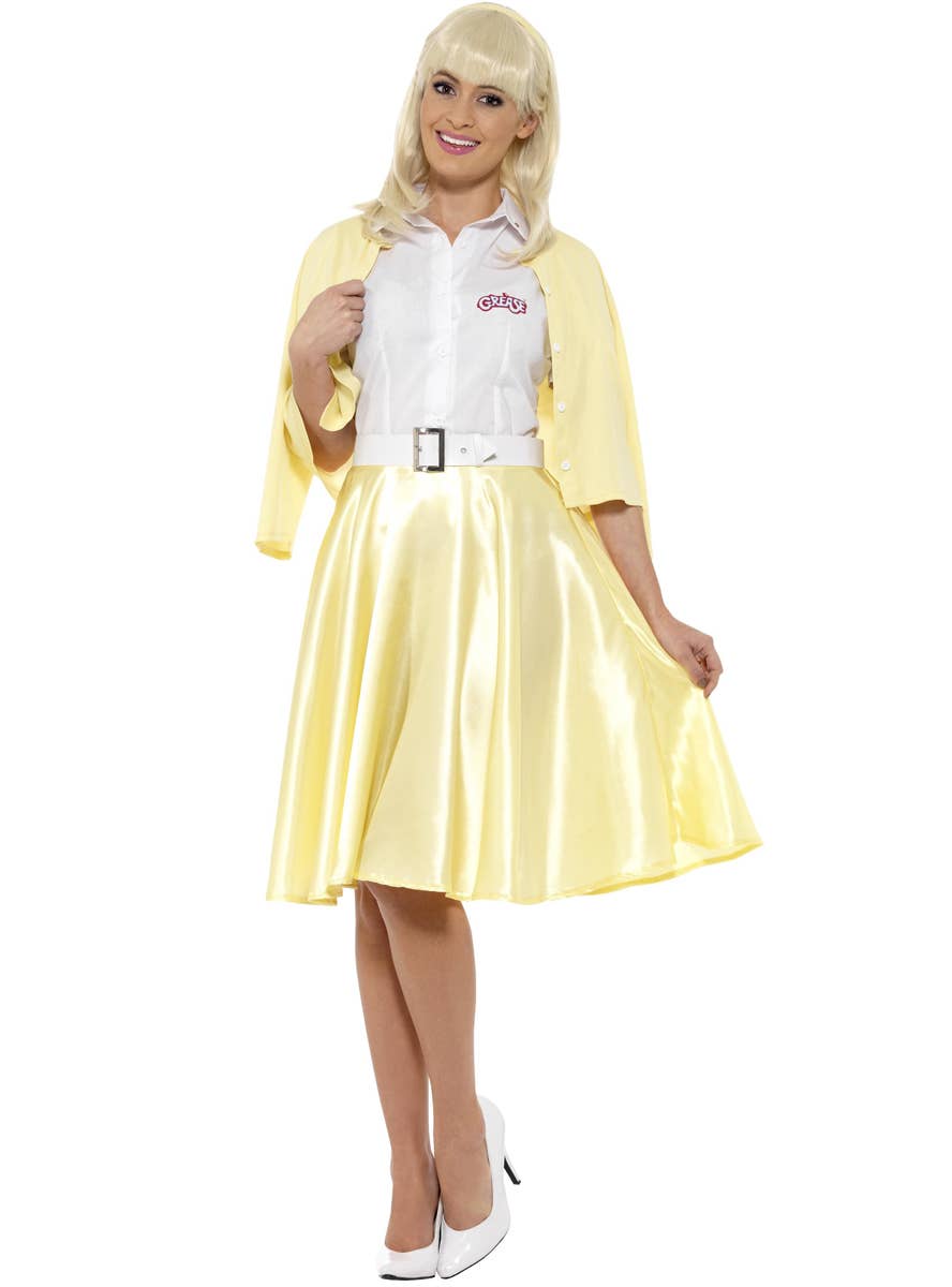 Yellow Sandra Dee Womens Costume | Grease Movie Costume for Women Yellow Sandra Dee Womens Costume | Grease Movie Costume for Women
