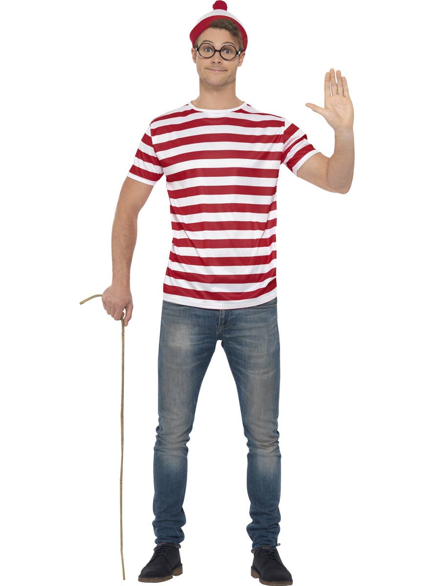 Wheres Wally Teacher's Book Week Costume Kit Front View