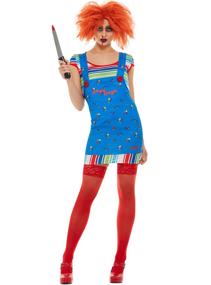 Women's Chucky Halloween Costume - Front Image
