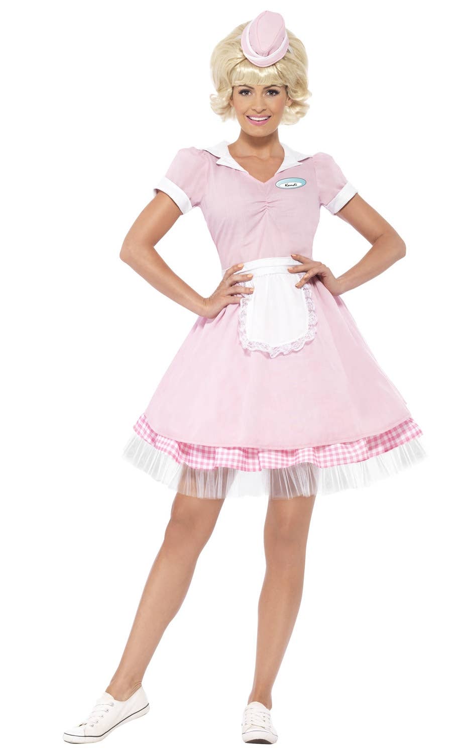 knee length dresses for ladies Deluxe 1950s Housewife Dress Costume