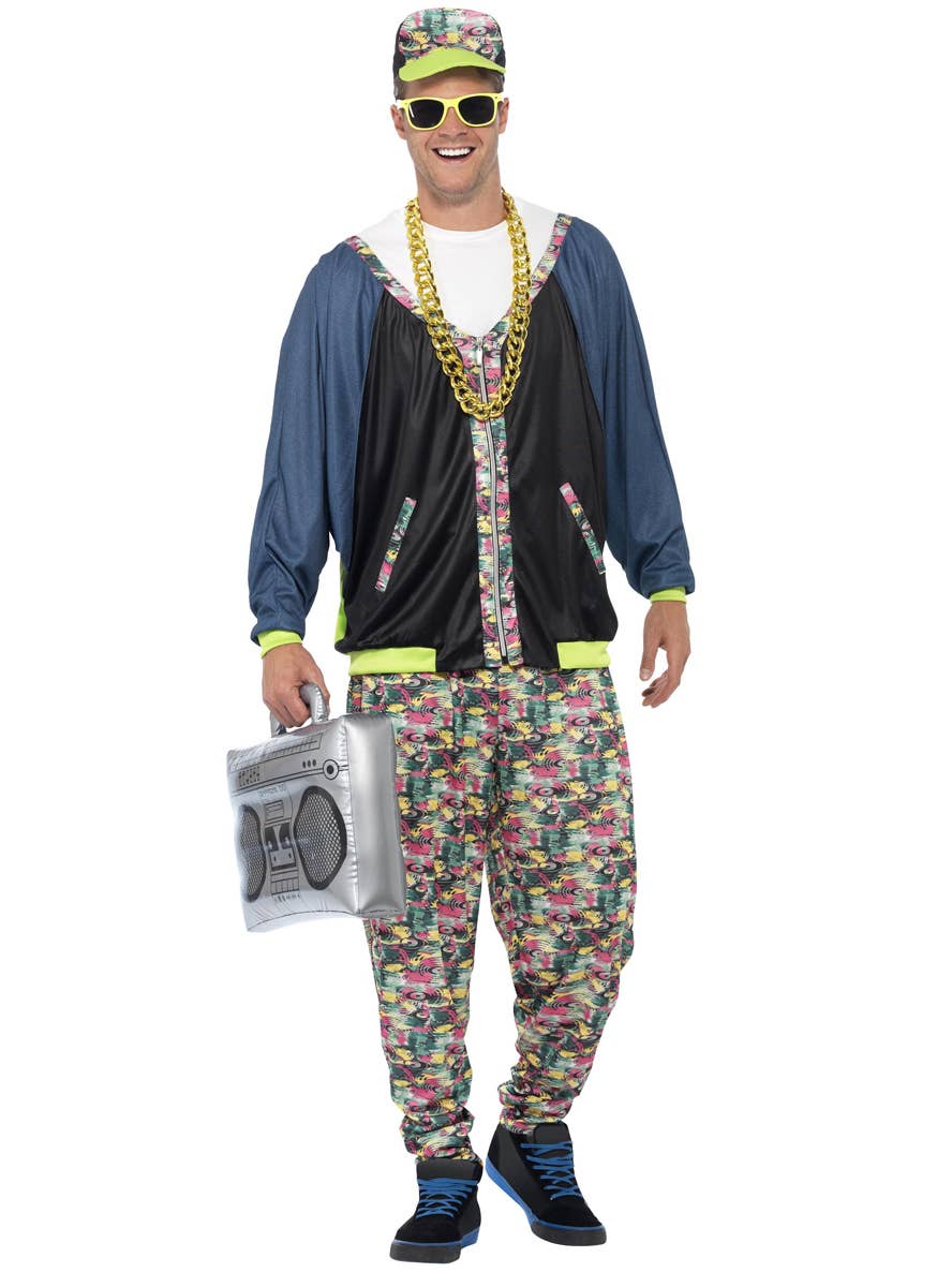 1980s dress up Mens 90s Hip Hop Costume